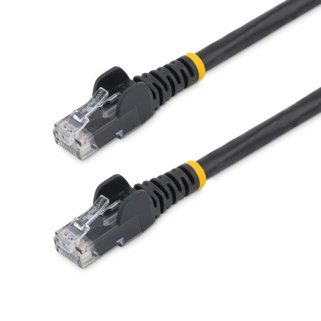StarTech.com 45PAT10MBK networking cable Black 393.7" (10 m) Cat5e U/UTP (UTP)