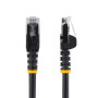 StarTech.com 45PAT10MBK networking cable Black 393.7" (10 m) Cat5e U/UTP (UTP)
