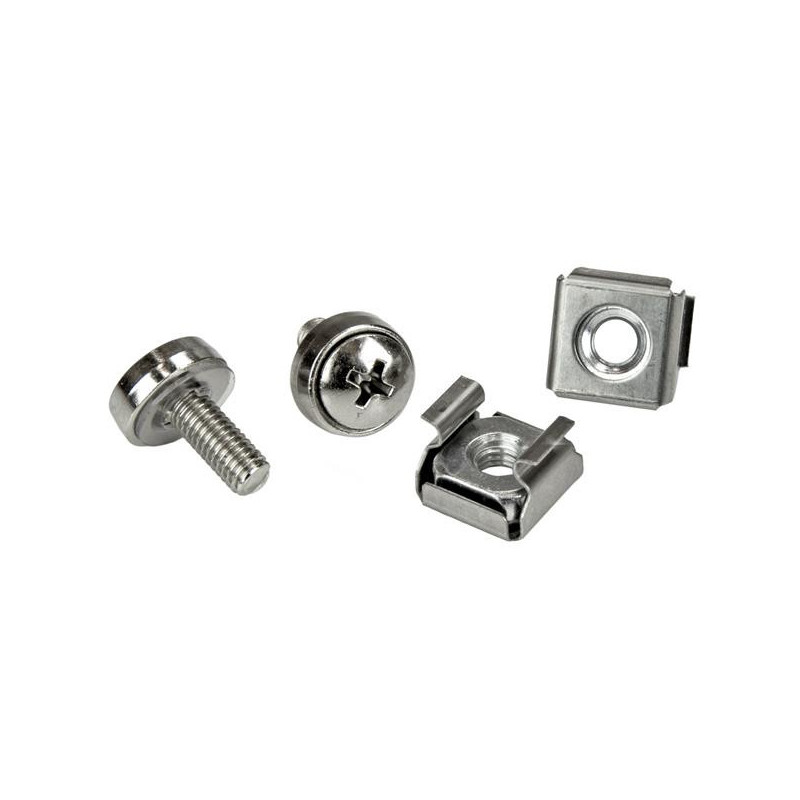 StarTech.com Vis M5 et écrous cages M5 pour rack serveur - Paquet de 20