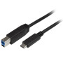 StarTech.com Câble USB-B vers USB-C de 2m, USB 5Gbps, Cordon de Données, USB 3.0, Câble de Transfert de Données USB-C