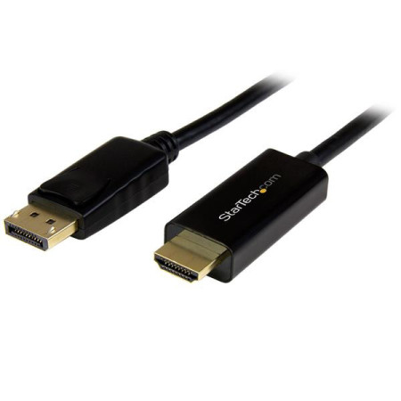 StarTech.com DP2HDMM5MB video cable adapter 196.9" (5 m) DisplayPort HDMI Black