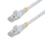 StarTech.com 45PAT7MWH networking cable White 275.6" (7 m) Cat5e U/UTP (UTP)