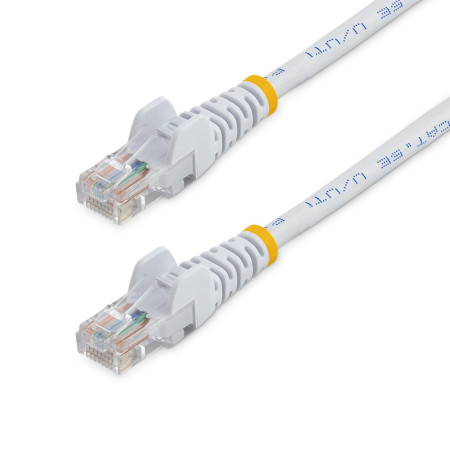 StarTech.com 45PAT7MWH networking cable White 275.6" (7 m) Cat5e U/UTP (UTP)