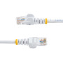StarTech.com 45PAT7MWH networking cable White 275.6" (7 m) Cat5e U/UTP (UTP)