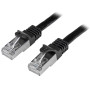 StarTech.com N6SPAT2MBK networking cable Black 78.7" (2 m) Cat6 SF/UTP (S-FTP)