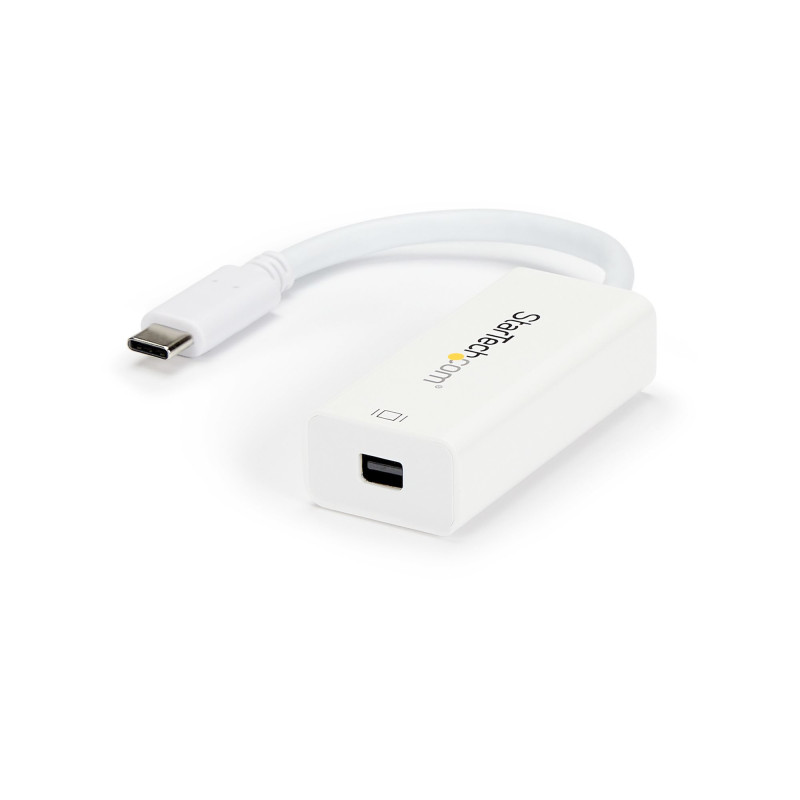 StarTech.com Adaptateur USB-C vers Mini DisplayPort - 4K 60Hz - Blanc - Adaptateur USB 3.1 Type-C vers Mini DP - La Version