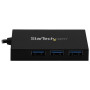 StarTech.com HB30A3A1CSFS interface hub USB 3.2 Gen 1 (3.1 Gen 1) Type-A 5000 Mbit/s Black