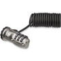 StarTech.com LTLOCK3DCOIL cable lock Black, Stainless steel 70.9" (1.8 m)