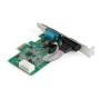 StarTech.com Carte adaptateur PCI Express vers serie RS232 - 2 ports - 16950 UART - Cache FIFO de 256 octets - ASIX AX99100 -