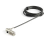StarTech.com LTLOCKNANO cable lock Black, Stainless steel 78.7" (2 m)