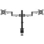 StarTech.com ARMDUAL3 monitor mount / stand 32" Desk Black