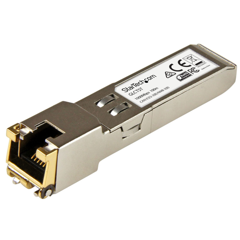 StarTech.com 10050-ST network transceiver module Copper 1250 Mbit/s SFP