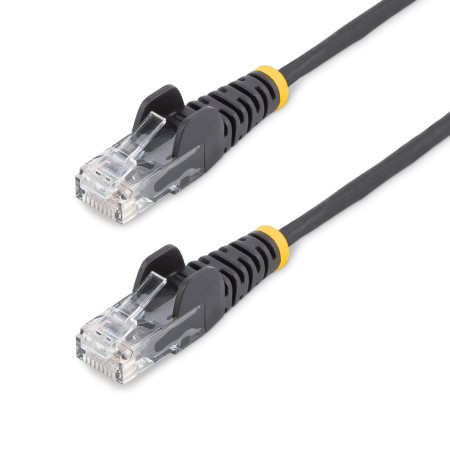 StarTech.com N6PAT250CMBKS networking cable Black 98.4" (2.5 m) Cat6 U/UTP (UTP)