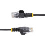 StarTech.com N6PAT250CMBKS networking cable Black 98.4" (2.5 m) Cat6 U/UTP (UTP)