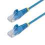 StarTech.com N6PAT50CMBLS networking cable Blue 19.7" (0.5 m) Cat6 U/UTP (UTP)