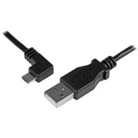 StarTech.com USBAUB50CMLA USB cable USB 2.0 19.7" (0.5 m) USB A Micro-USB B Black