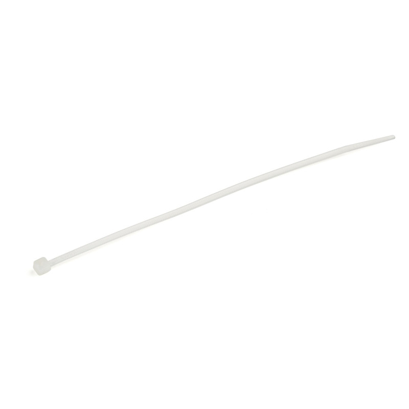 StarTech.com Colliers de Serrage 15 cm Blancs - Largeur 3 mm - Diam. faisceau 39 mm - Résistance traction 18 kg - Fermeture