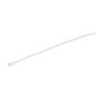 StarTech.com Colliers de Serrage 15 cm Blancs - Largeur 3 mm - Diam. faisceau 39 mm - Résistance traction 18 kg - Fermeture
