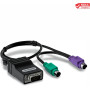 Trendnet TK-CAT5U adaptateur graphique USB Noir