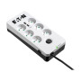 Eaton PB6UF protection surtension Noir, Blanc 6 sortie(s) CA 220 - 250 V 1,5 m