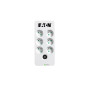 Eaton PB6F protection surtension Noir, Blanc 6 sortie(s) CA 220 - 250 V 1,5 m