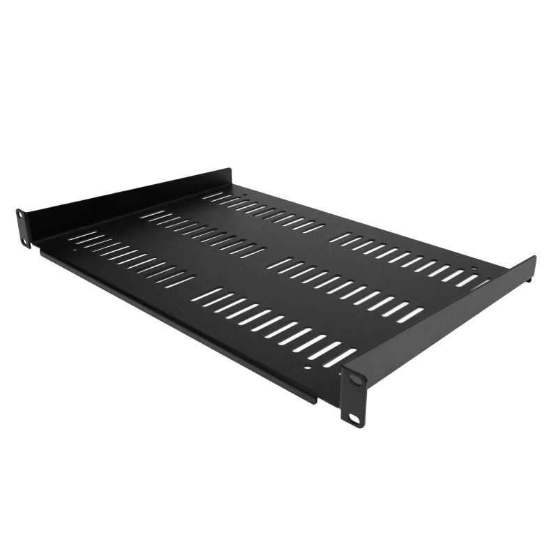 1U VENTED RACK SHELF - 12 IN