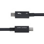StarTech.com TBLT5MM50CM240W Thunderbolt cable 19.7" (0.5 m) 80 Gbit/s Black