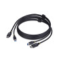 StarTech.com DU1226-KVM-CABLE KVM cable Black 70.9" (1.8 m)