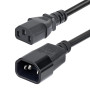 StarTech.com Cordon de Rallonge Électrique de 4,5m, Cordon d'Alimentation PDU C14 à C13, 15A 250V, 14AWG, Câble d'Alimentation