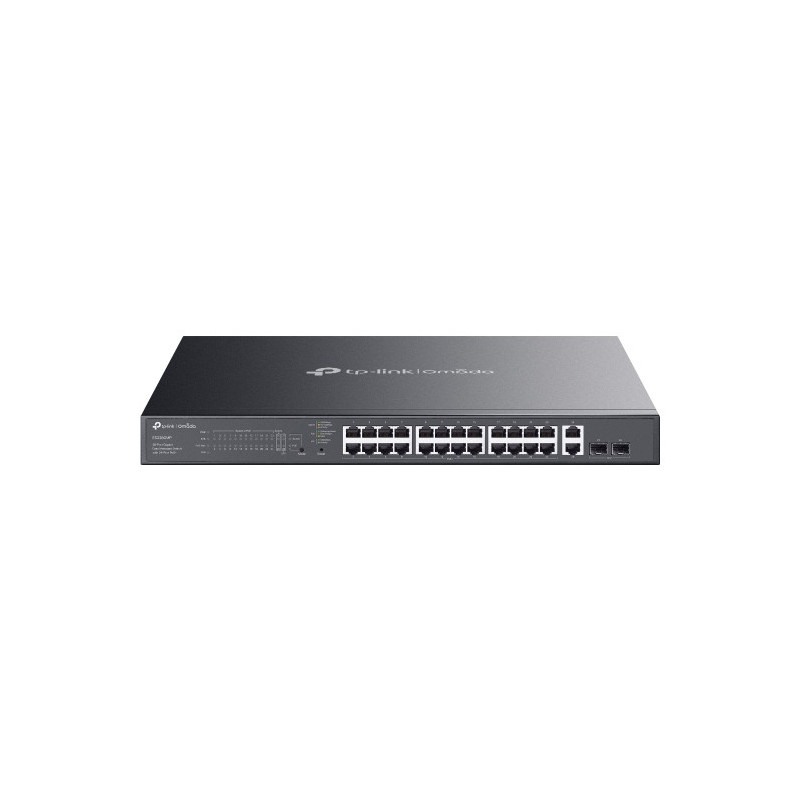 TP-Link Omada ES228GMP network switch Managed L2 Gigabit Ethernet (10/100/1000) Power over Ethernet (PoE) Black