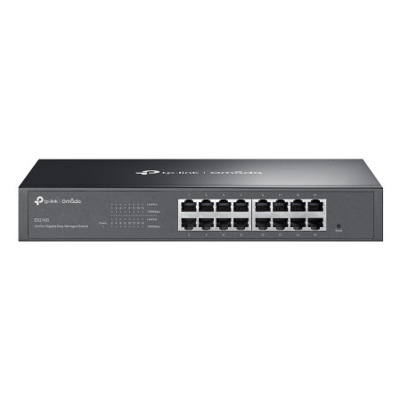 TP-Link Omada ES216G network switch Managed L2 Gigabit Ethernet (10/100/1000) Black