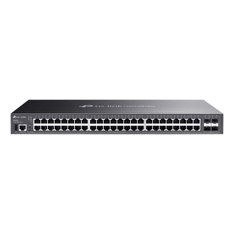 TP-Link Omada SG5452X commutateur réseau Géré L3 Gigabit Ethernet (10/100/1000) Noir