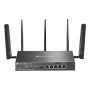 TP-Link ER706WP-4G routeur sans fil Gigabit Ethernet Bi-bande (2,4 GHz / 5 GHz) Noir