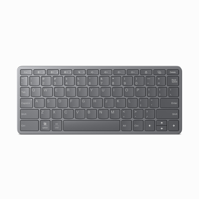 Lenovo ZG38C05815 keyboard Universal USB + Bluetooth French Gray