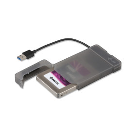 i-tec MYSAFEU313 storage drive enclosure HDD/SSD enclosure Black 2.5"