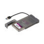 i-tec MYSAFEU313 storage drive enclosure HDD/SSD enclosure Black 2.5"