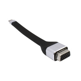 i-tec C31FLATVGA60HZ video cable adapter 4.33" (0.11 m) USB Type-C VGA (D-Sub) Black