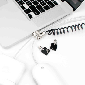 Compulocks CL15C câble antivol Noir, Acier inoxydable