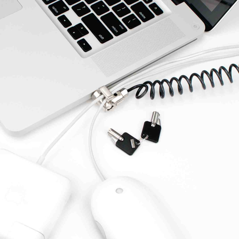 Compulocks CL15C câble antivol Noir, Acier inoxydable