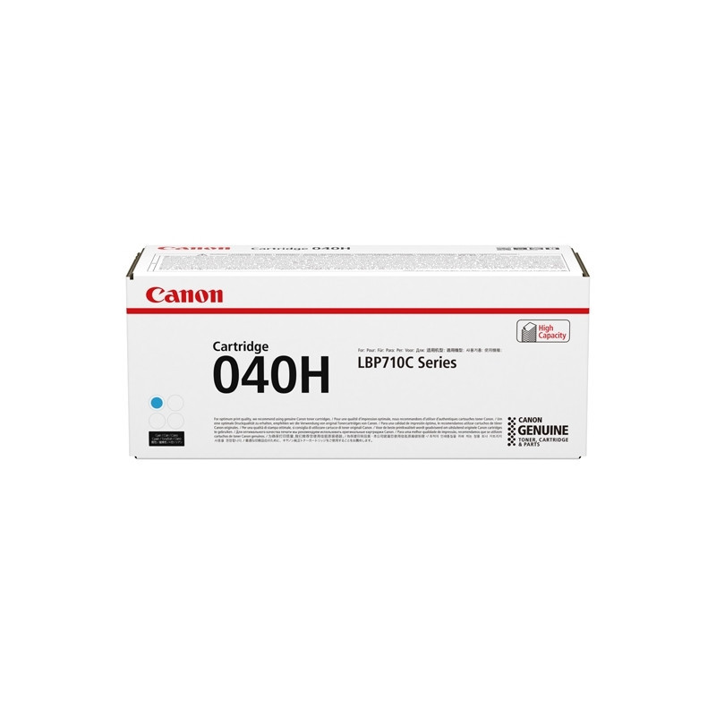 Canon 040H Cartouche de toner 1 pièce(s) Original Cyan