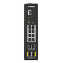 D-Link DIS-200G-12PS commutateur réseau Géré L2 Gigabit Ethernet (10/100/1000) Connexion Ethernet, supportant l'alimentation