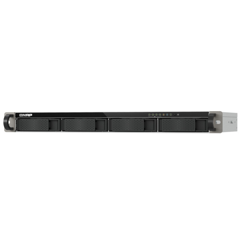 QNAP TS-433eU NAS Rack (1U) Cortex-A Cortex-A55 4 GB 0 TB QNAP Turbo System Black