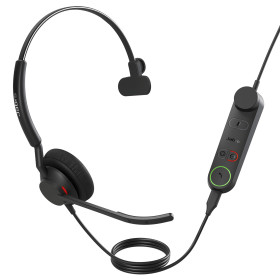 Jabra 5093-299-2259 Headset Wired Head-band Office/Call center USB Type-C Black