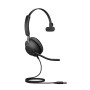 Jabra 24189-889-999 écouteur/casque Avec fil Arceau Appels/Musique USB Type-A Noir
