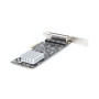 StarTech.com Carte Réseau PCIe à 4 Ports 2,5 Gbps NBASE-T, Intel I225-V - Carte Réseau pour PC - Carte Réseau Ethernet