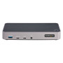StarTech.com Station d'Accueil Triple Moniteur USB-C - Dock Triple HDMI/DP 4k USB-C - Hub USB 5x - GbE - 100W PD - Docking
