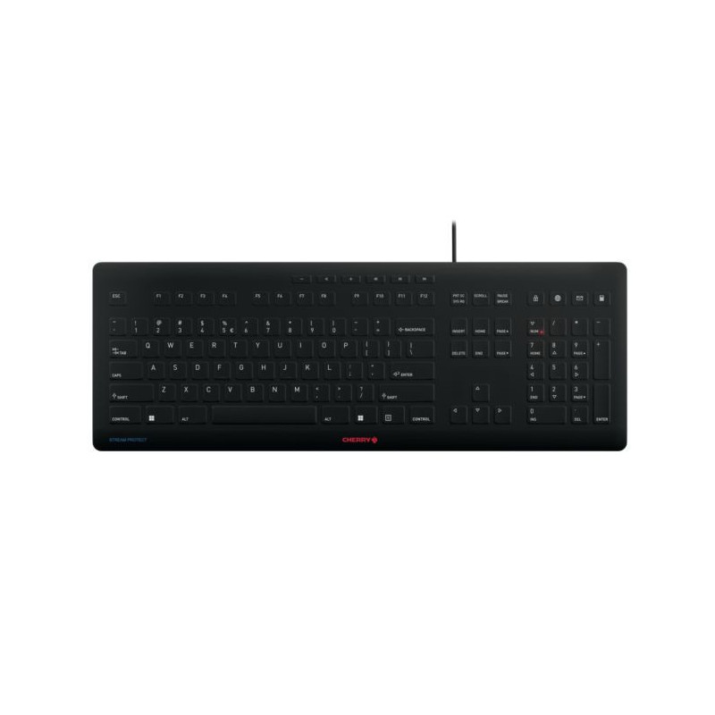 CHERRY JK-8502EU-2 keyboard Universal USB QWERTY English Black