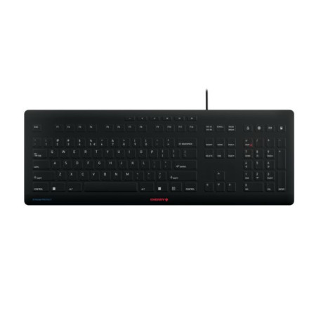 CHERRY JK-8502EU-2 clavier Universel USB QWERTY Anglais Noir