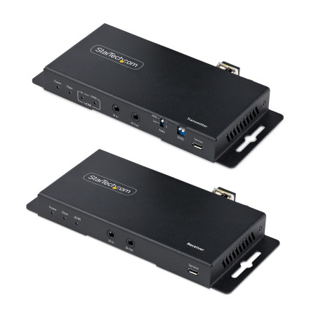 StarTech.com Kit Extender HDMI Fibre Optique - 4K60Hz jusqu'à 1km (Monomode) ou 300m (Multimode) Fibre optique LC, HDR, HDCP,
