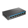 D-Link DMS-108 Unmanaged L2 2.5G Ethernet (100/1000/2500) Black